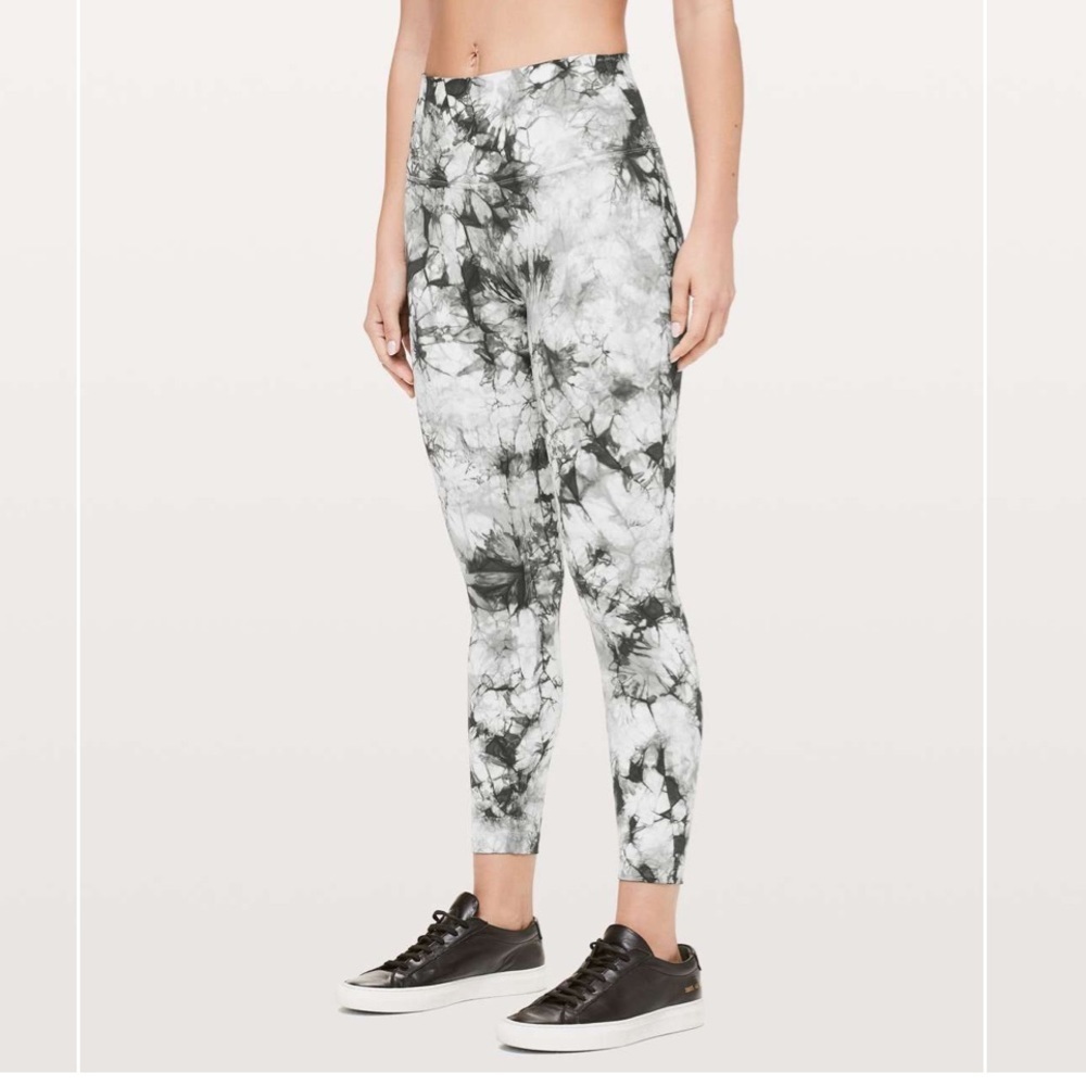 Lululemon Wunder Under Hi-Rise 7/8 Tight Dual Shibori Full-On Luxtreme 25"